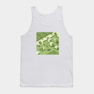 Green Living Tank Top